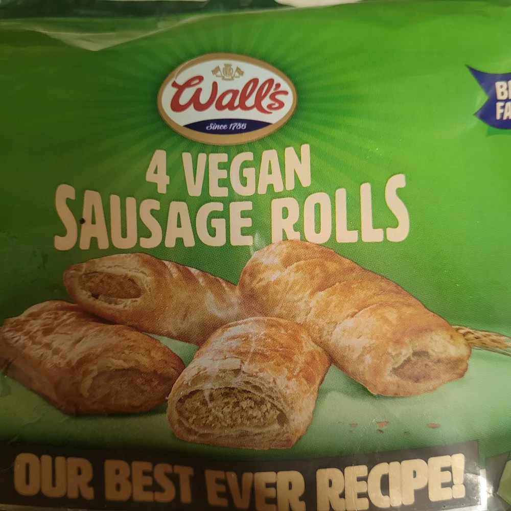 4 Vegan Sausage Rolls