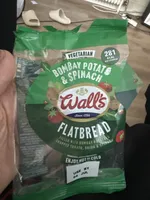 Bombay Potato & Spinach Flatbread