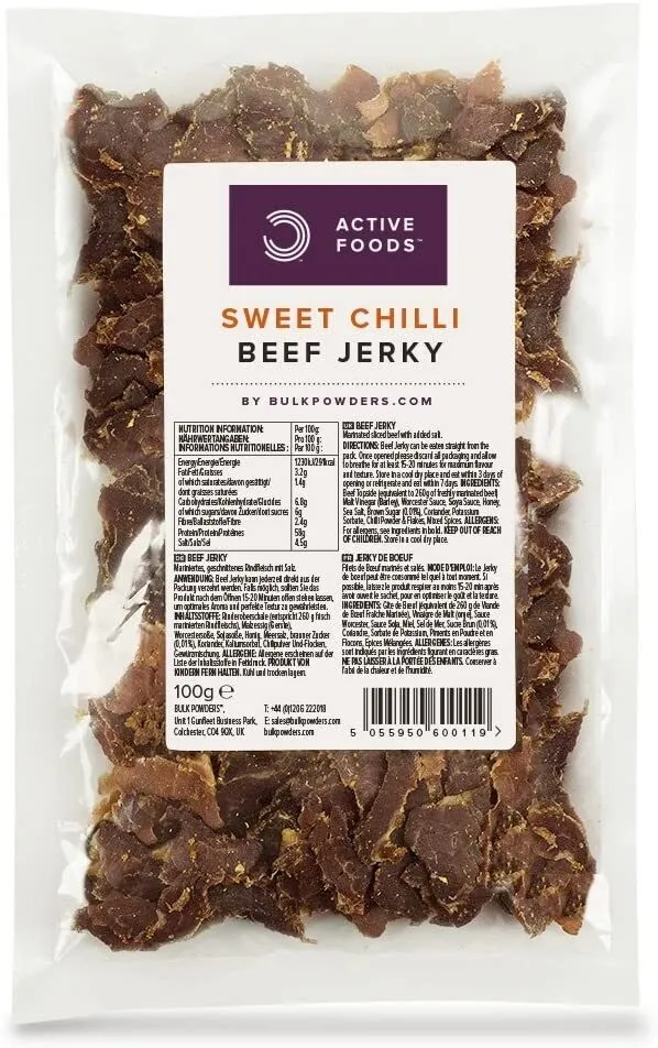 Jerky de bœuf Piment doux