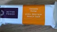 High protein snack bar