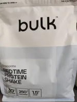 Bulkpowder bedtime