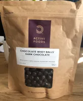 Chocolate Whey Balls Dark Chocolate