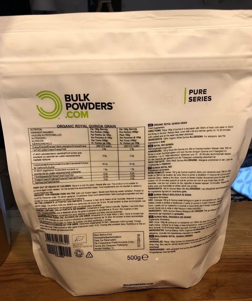 Organic Royal Quinoa grain
