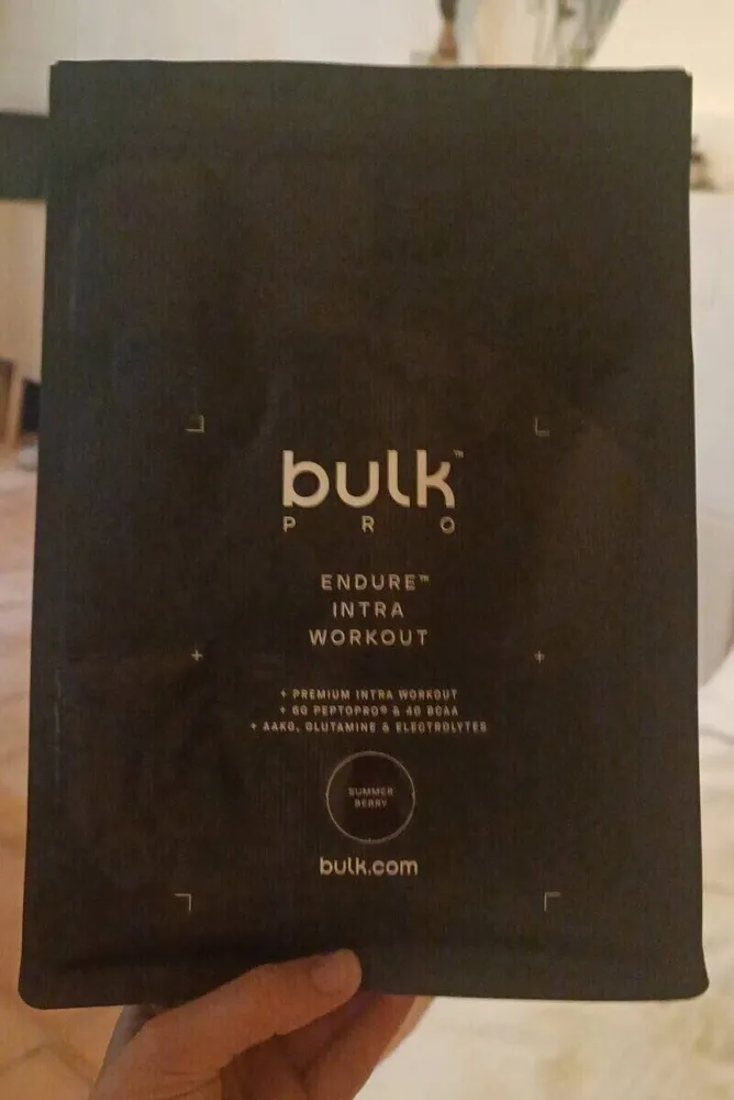Bulk pro endure intra workout