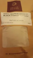 High protein dessert