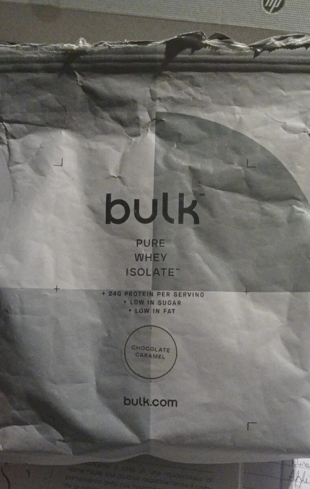 Pure whey isolate