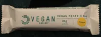 Vegan protein bar banana