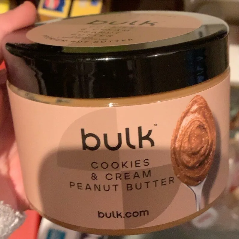 peanut butter cookies and cream