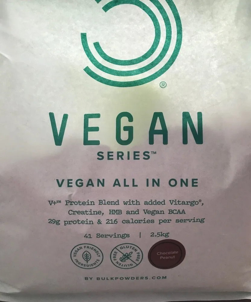 Protéines vegan series all in one chocolat peanut