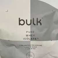 Bulk pure whey isolate