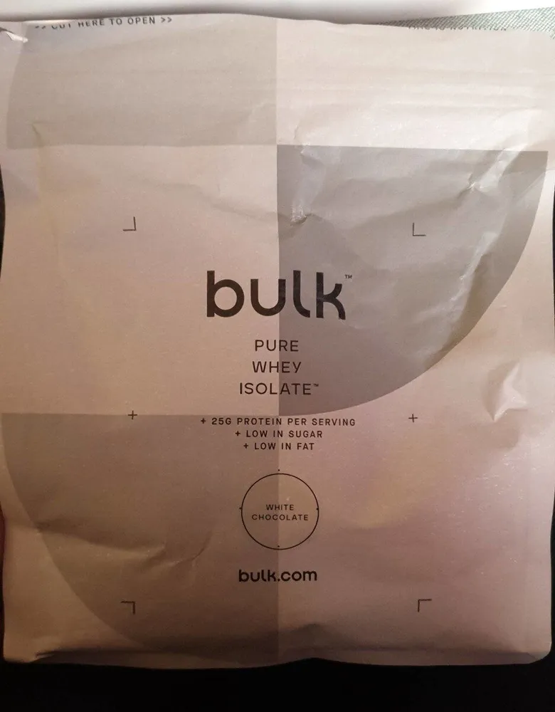 Pure whey isolate Chocolat Blanc