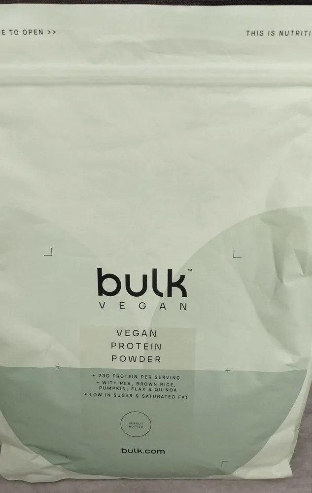 Vegan protein powder Peanut Butter