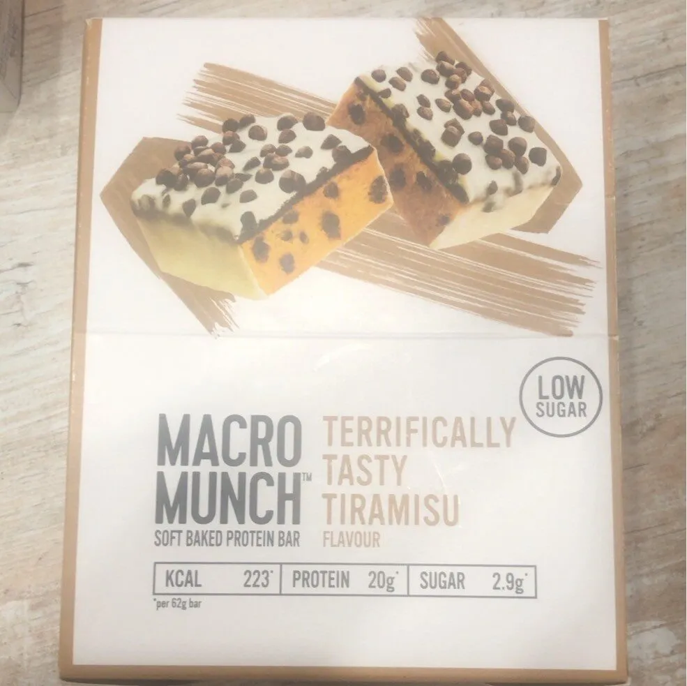 Macro Munch Terrifically Tasty Tiramisu Flavour