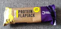 Protein flapjack lemon drizzle