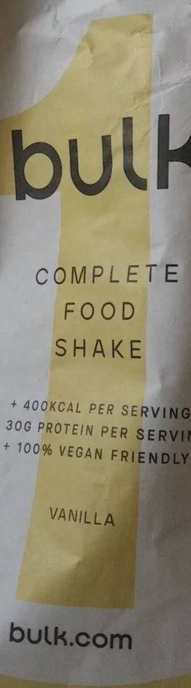 Complete food shake