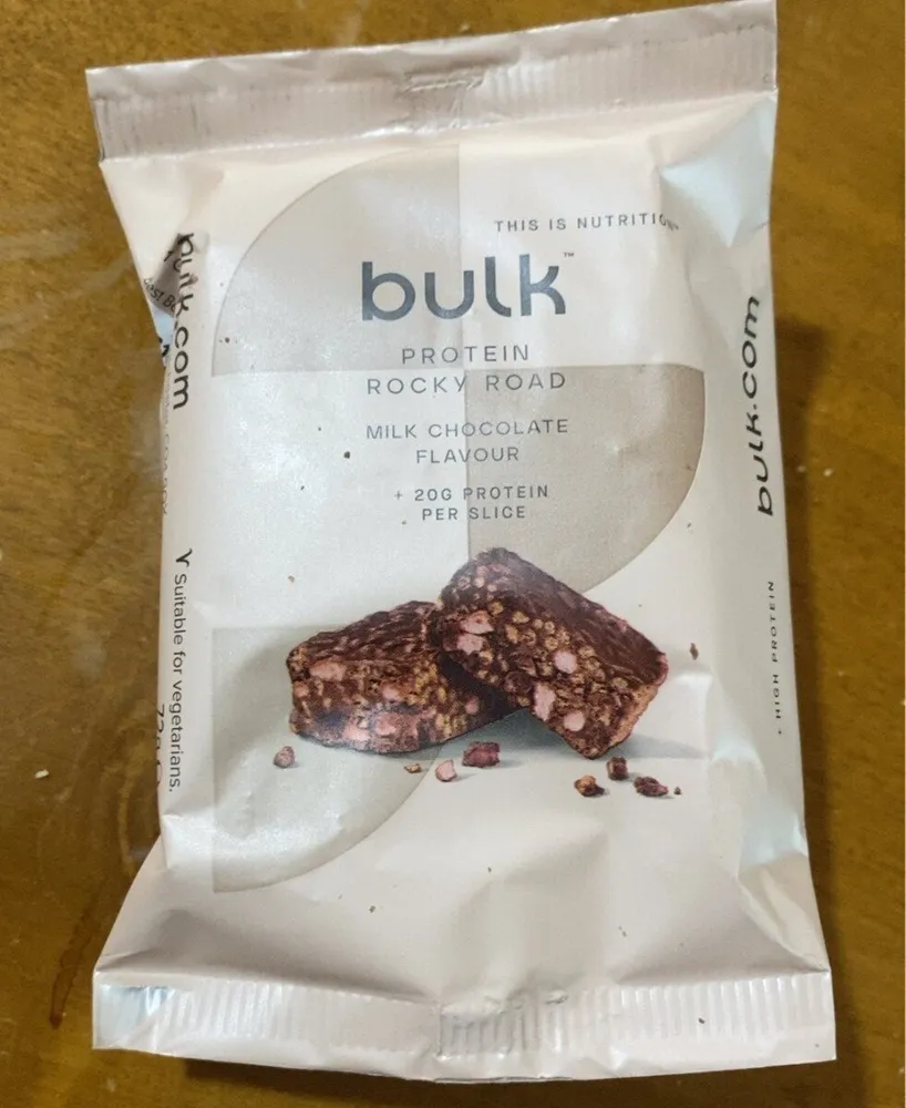 Protein rocky road