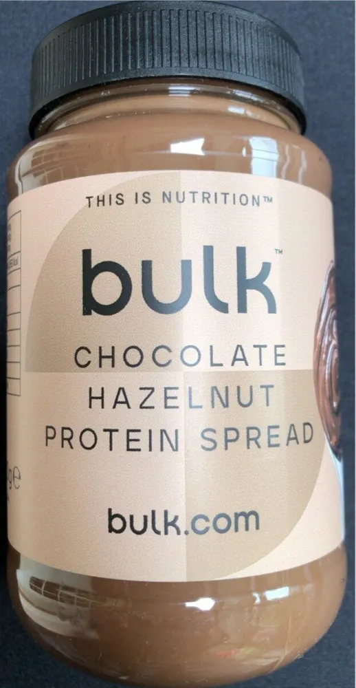 Chocolate hazelnut protein spread