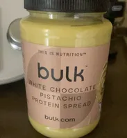 white chocolate pistachio protein spread
