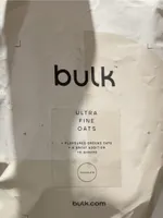 Ultra fine oats