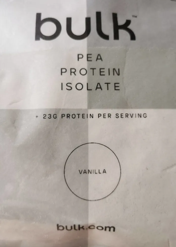 Pea protein isolate