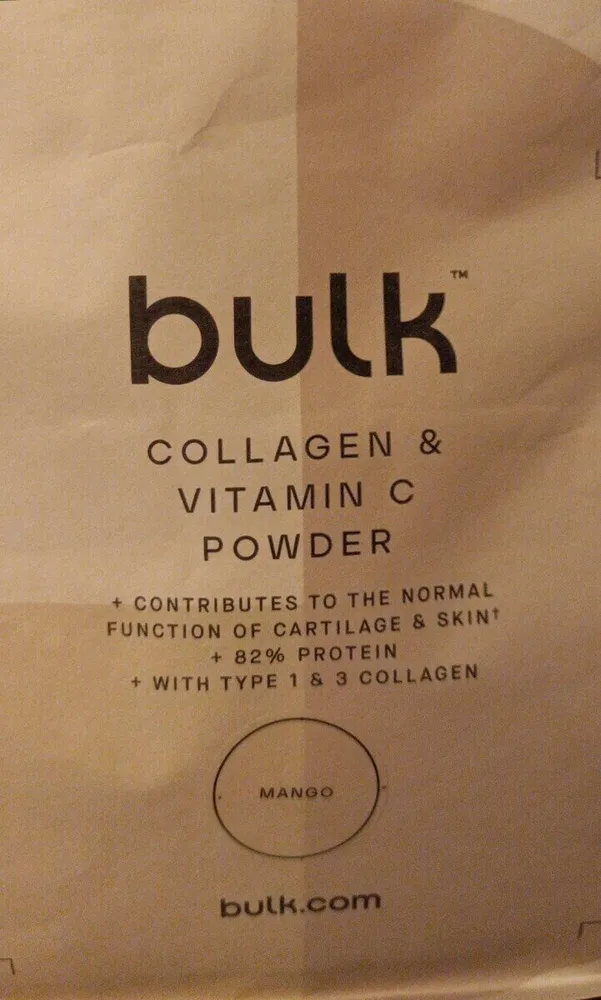 Protéine collagène et vitamine C