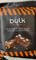 Protein tiffin slice triple chocolate