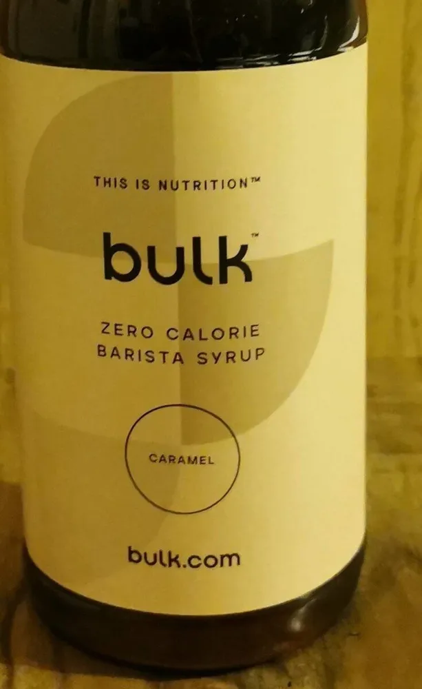 Bulk barista syrup