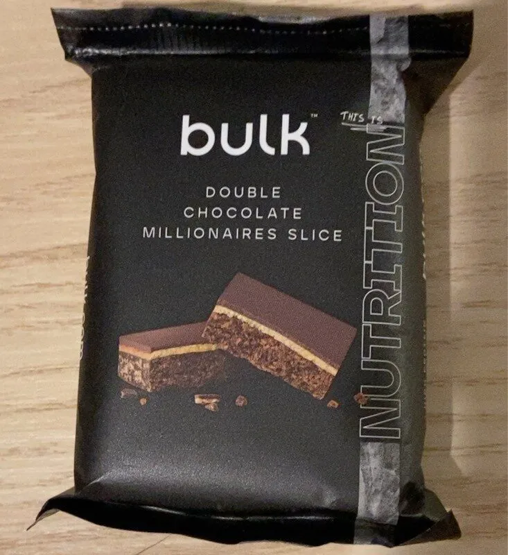 Double chocolate millionaires slice