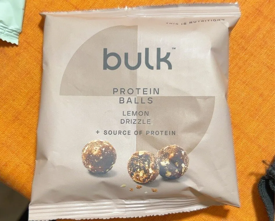 Protein balls lemon dizzle