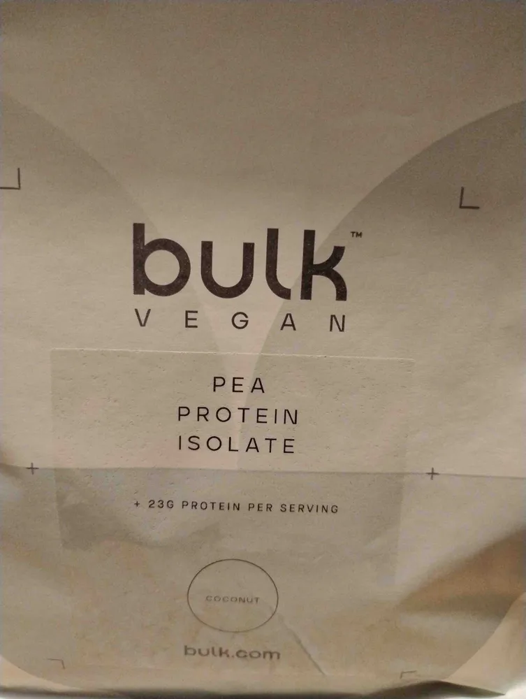 Pea protein isolate coconut