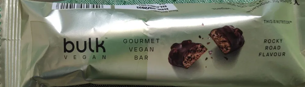 Gourmet vegana bar Rocky Road flavoyr
