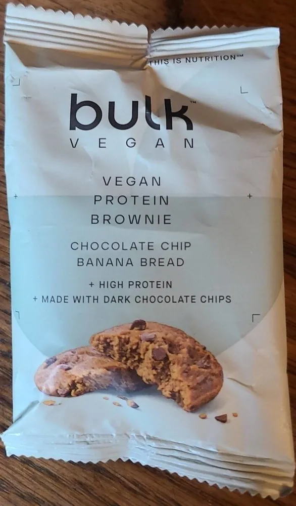 Vegan protein brownie