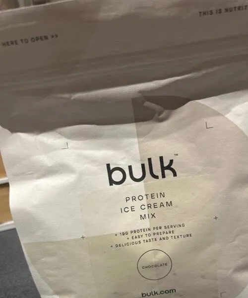 Protein ice cream mix