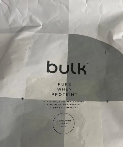 Pure whey protein cinnamon cereal milk