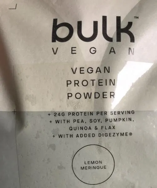 Bulk Vegan Protein Powder Lemon Meringue