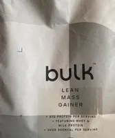 Lean mass gainer