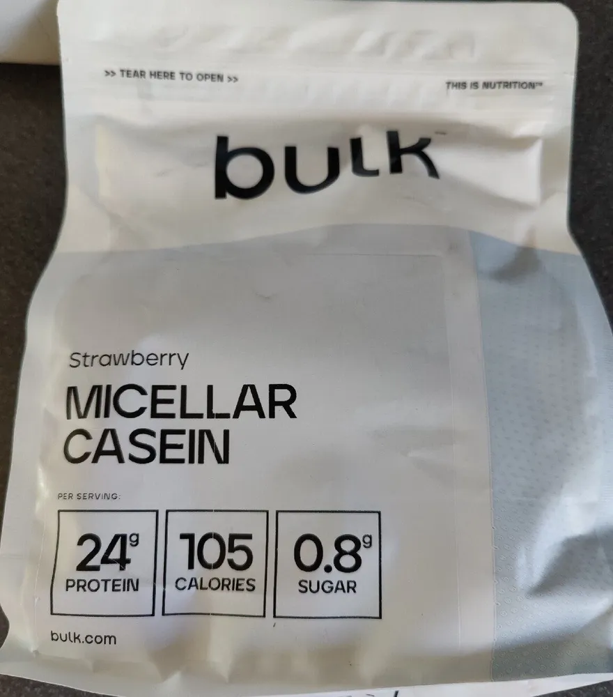 Casein Protein Strawberry Flavor