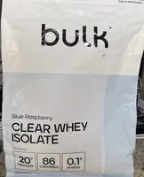 Clear Whey Blueberry Raspberry Protein Powder