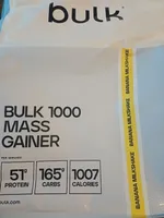 Bulk 1000 Mass Gainer (Banana Milkshake)