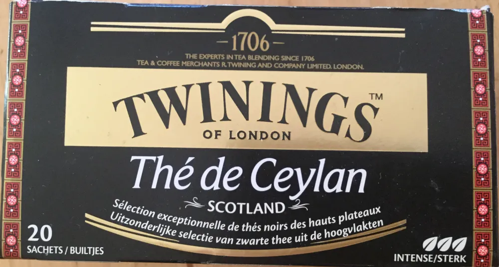 Thé de Ceylan