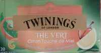 Thé Vert Citron Touche de Miel