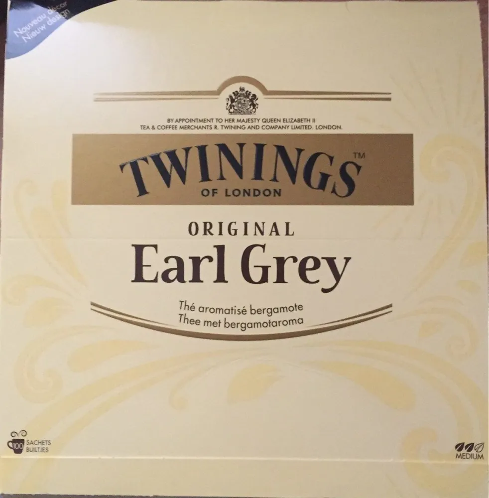 Earl grey, 100 sachets