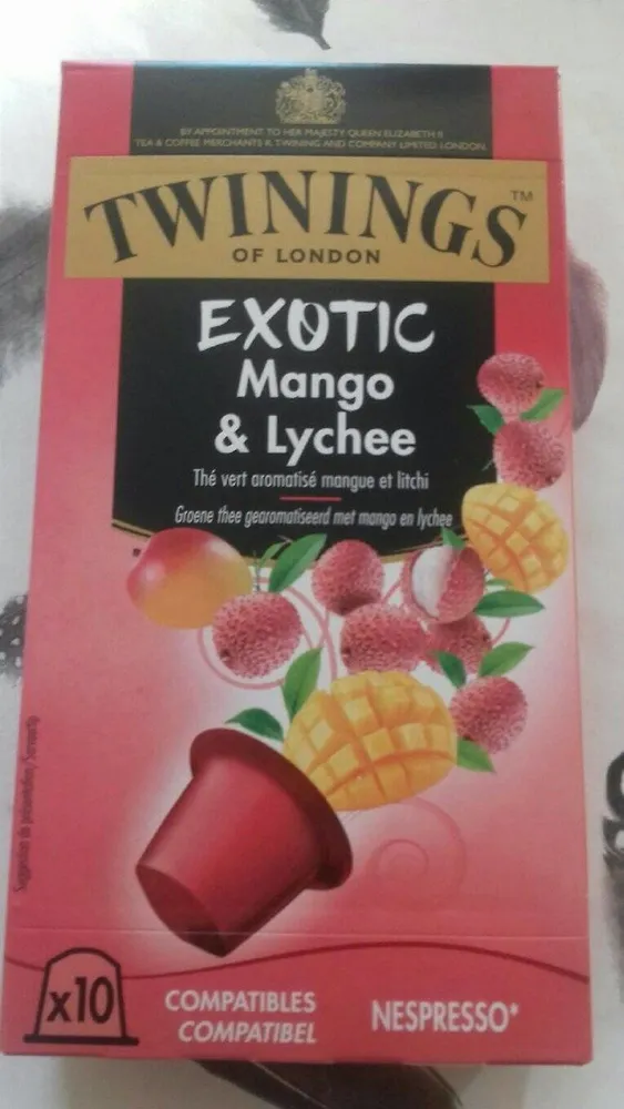 Mango Lychee Green Tea Capsules