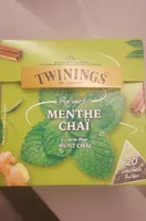 thé vert menthe chai
