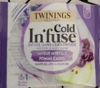 Cold infuse Saveur myrtille, pomme, cassis