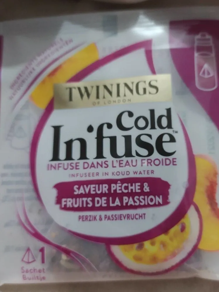 Cold infuse saveur pêche passion