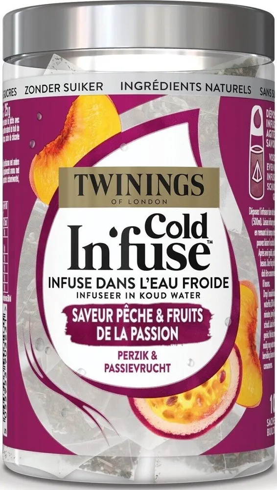 Cold infuse pêche passion