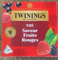 Thé aux fruits rouges