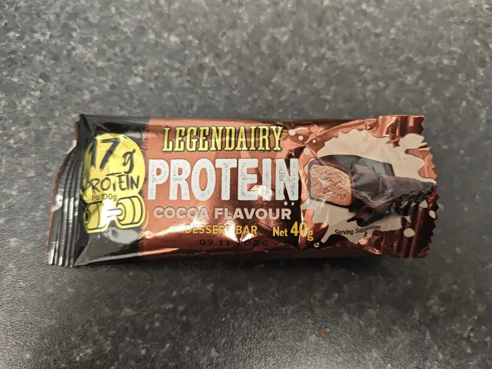 Protein Cocoa Flavour Dessert Bar