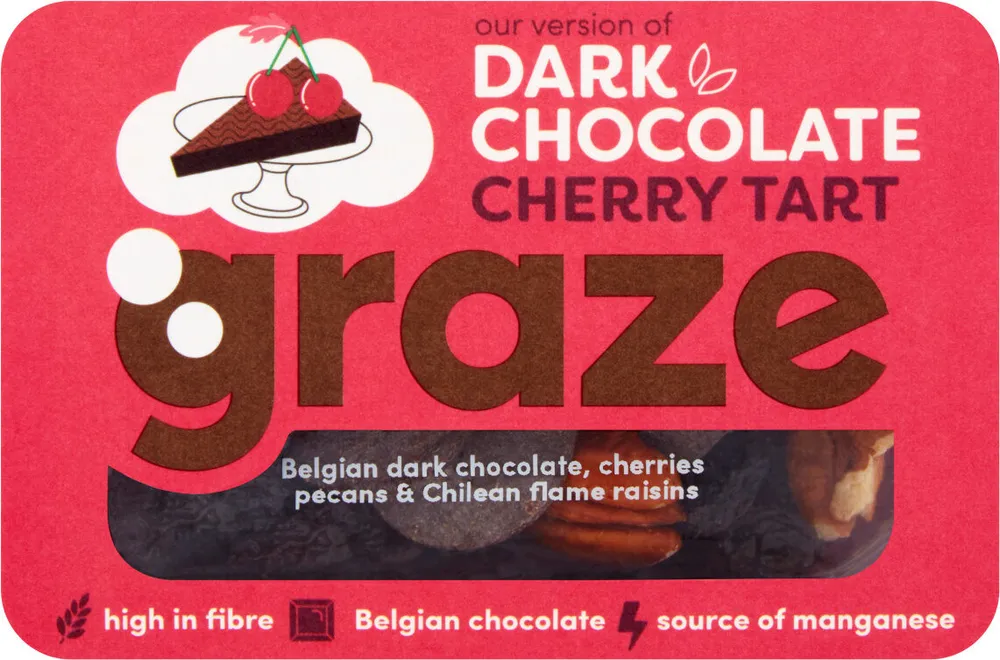 Dark Chocolate Cherry Tart